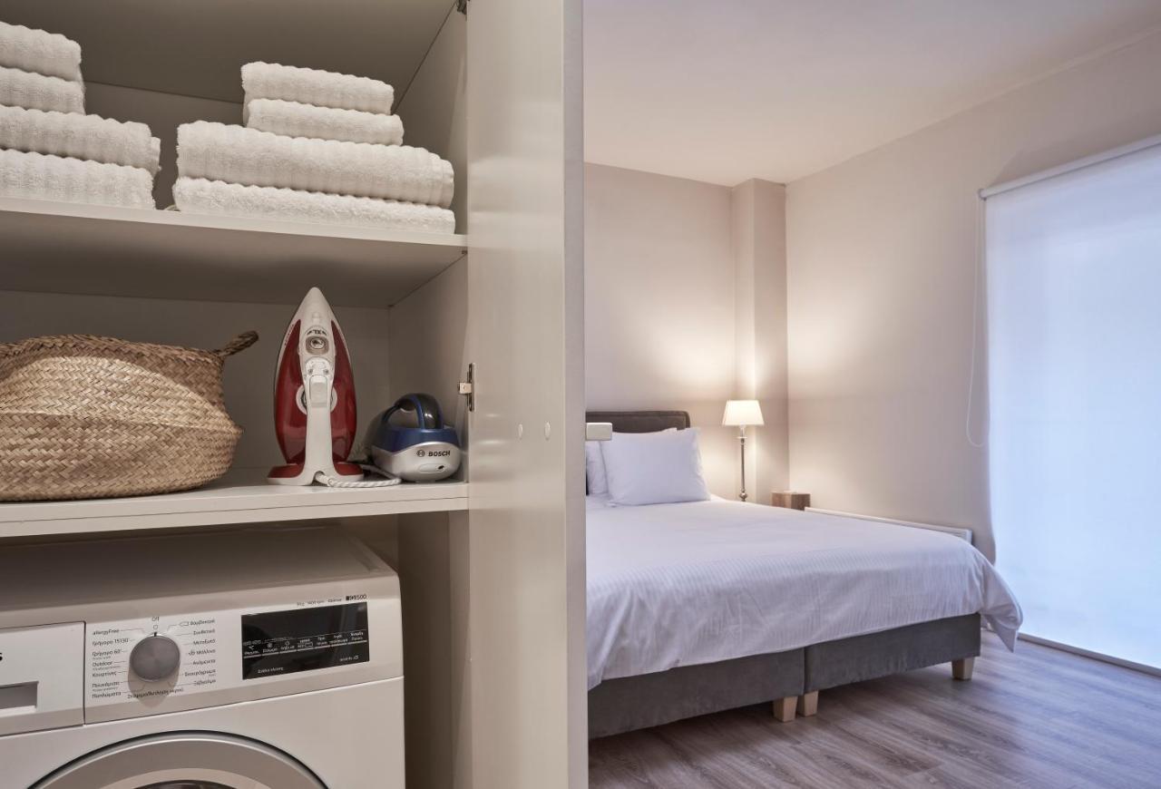 Charitos Iχ, Chic N Modern 2Bd Apt Atenas Exterior foto